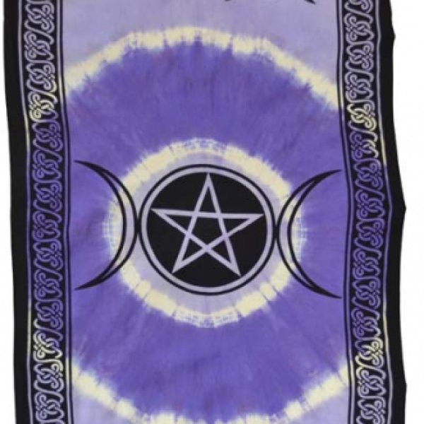 Triple Moon curtain 44" x 88"