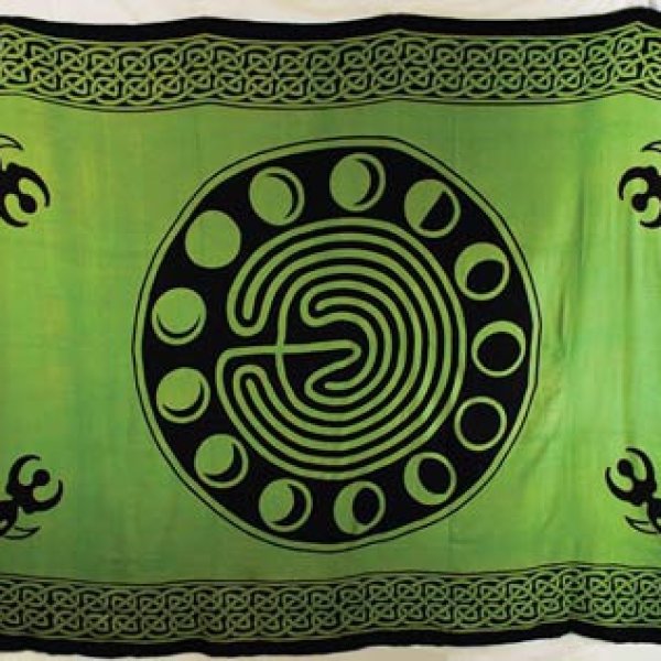 Moon Phase Tapestry 72" x 108"