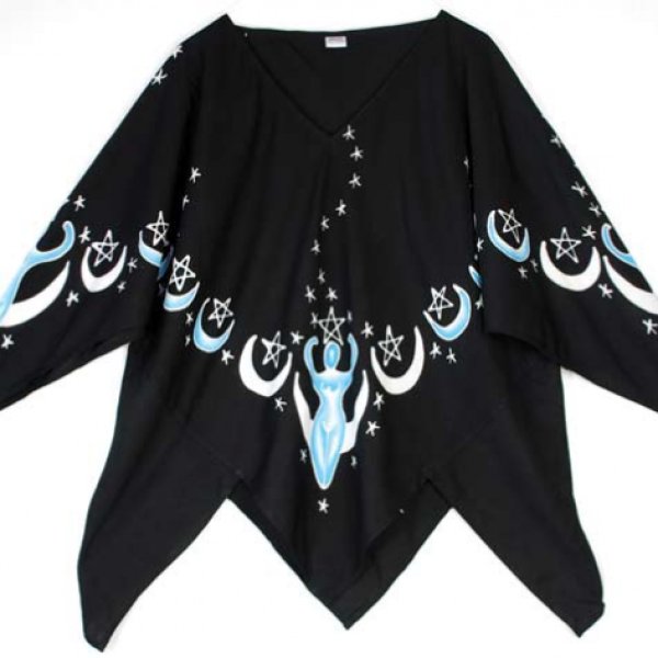 Moon Goddess Top black
